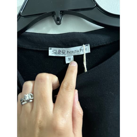patrizia‎ pepe black cardigan kids size 8 - Picture 3 of 9